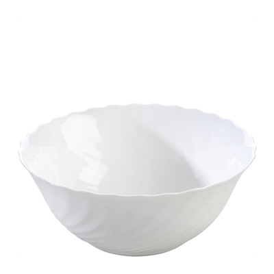 Luminarc Trianon White Salad Bowl 24cm – 9 1/4"