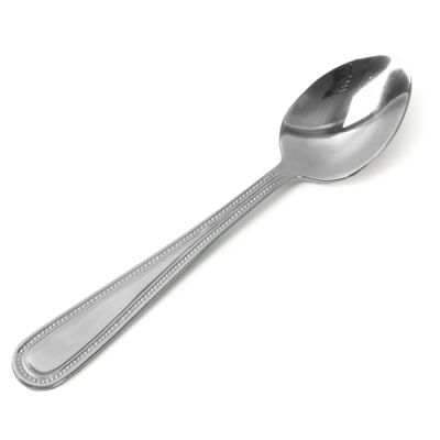Bead Stainless Steel Mirror Finished Coffee Spoon