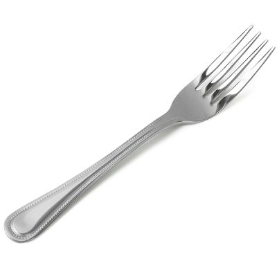 Bead Stainless Steel Mirror Finished Dessert Fork