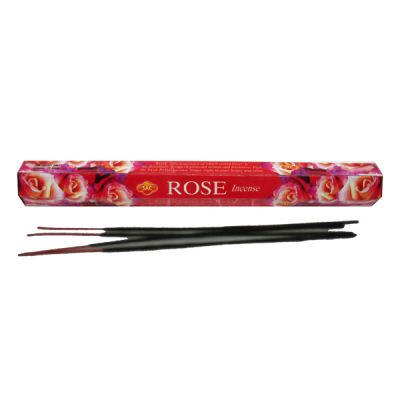 Rose Incense Sticks (1 pack)  Brand name may vary.