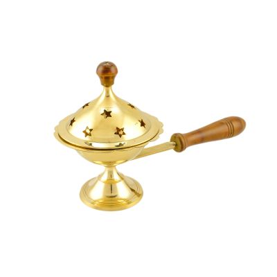 Indian Classic Traditional Dhupia with Lid-Knob No. 3
