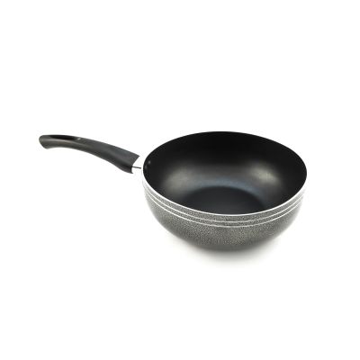 Grey Non-Stick Wok without Lid 22cm