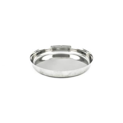 Stainless Steel Plain (Sadi) Thali No 10