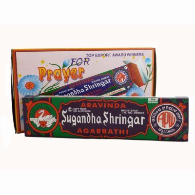 Aravinda Sugandha Shringar Incense Sticks (Pack of 12)