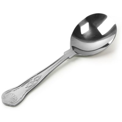 Kings Stainless Steel Mirror Finished Soup Spoon