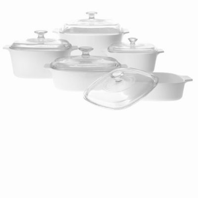 CorningWare Classic Square 10pc Casserole Set