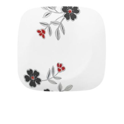 Corelle Mandarin Flower Square Luncheon Plate