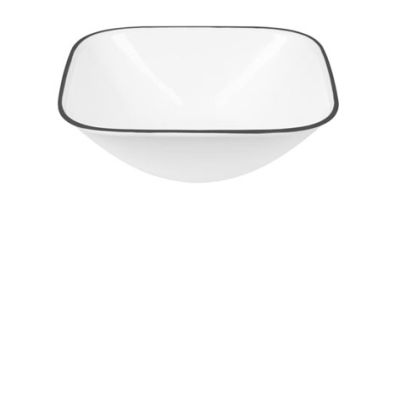 Corelle Mandarin Flower Square Cereal Bowl