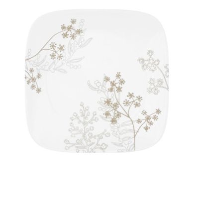 Corelle Shadow Dance Square Luncheon Plate