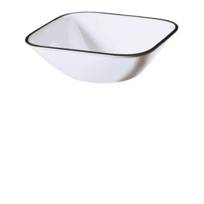 Corelle Simple Sketch Square Cereal Bowl