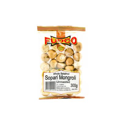 Fudco Supari Mangroli Whole Betel Nut 300g