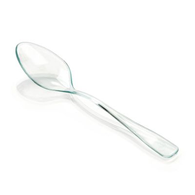Clear Plastic Spoons Pack of 50