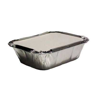 16oz. Aluminium Foil Food Containers with Lid Pack of 20