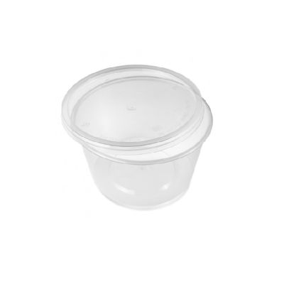 Round Container & Lid 4oz - Pack of 16