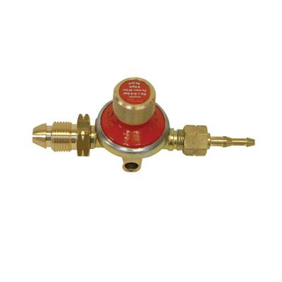Red High Pressure Fixed 1 Bar Propane Gas Regulator