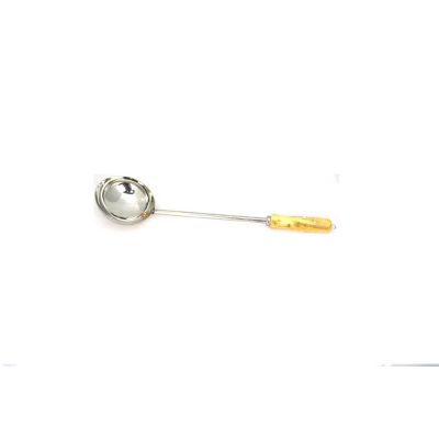 Stainless Steel Ladle / Scoop with Long Wood Handle(No.7) 52cm