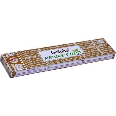 Goloka Natures Nest Incense Sticks Pack of 1