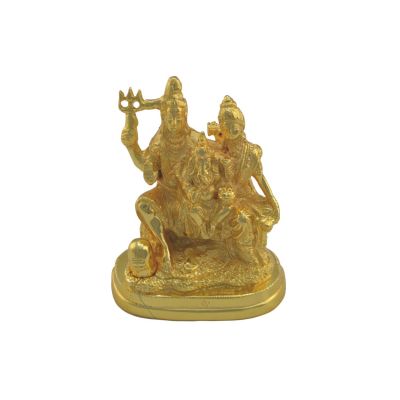 Brass Shiva Family