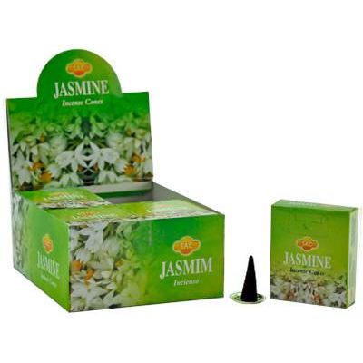 zed black Jasmine Incense Cones (Pack of 12)