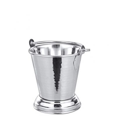 Stainless Steel Double Wall Hammer Balti 10cm