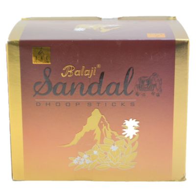 Balaji Sandal Dhoop Sticks (Pack of 12)