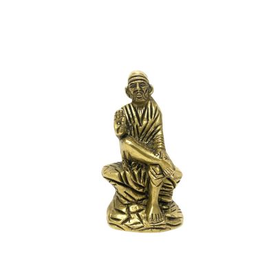 Brass Sai Baba - Height - 7.5cm