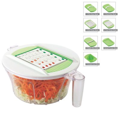7 in 1 Master Chef Vegetable Slicer With Container - 1400ml