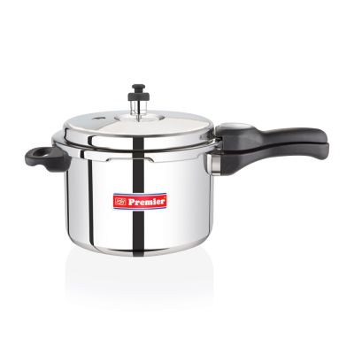 Premier Comfort Stainless Steel Pressure Cooker 5L-liquid vol 4.1L
