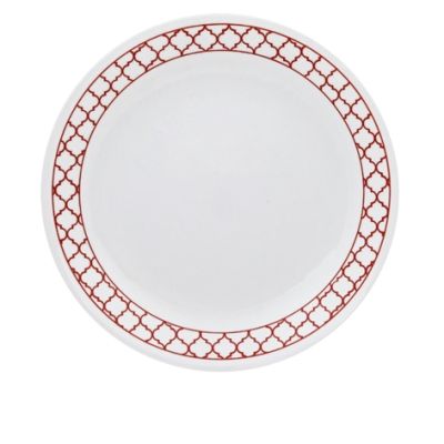 Corelle Crimson Trellis Luncheon Plate - 22cm