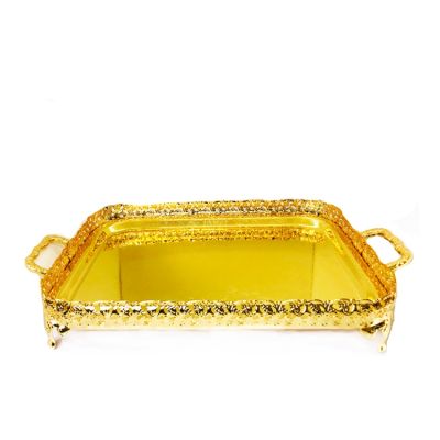 Large Rectangle Gold Tray