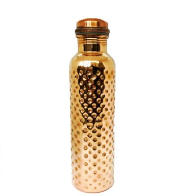 Copper Hammered Water Bottle 900ml