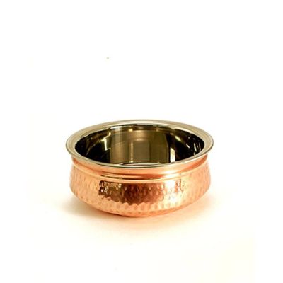 Copper Hammered Handi No.0 11cm