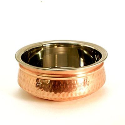 Copper Hammered Handi  No 3 - 17cm