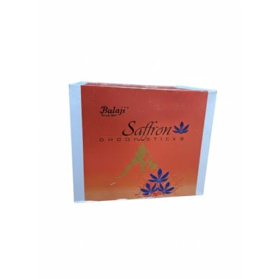 Balaji Saffron Dhoop Sticks (Pack of 12)