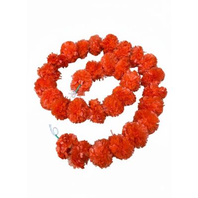 Pom Pom Ladi Big Dark Orange 1pc