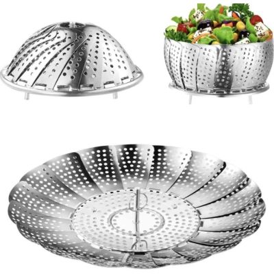 Stainless Steel Steamer Basket 11"