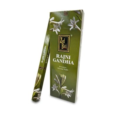 Zed Black Rajni Gandha Incense Sticks (Pack of 6)