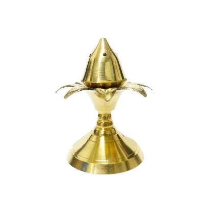 Traditional Brass Kalash Incense (Agarbatti) Stand.