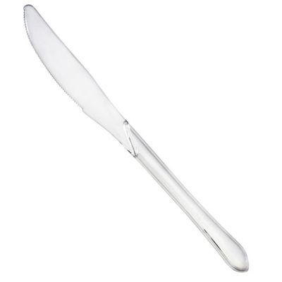 Clear Plastic Knives Disposable & Heavy Duty Pack of 50