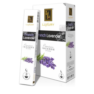 Zed Black French Lavender Incense Sticks (Pack Of 12)