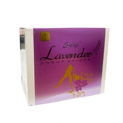 Balaji Lavender Dhoop Sticks - Pack of 12