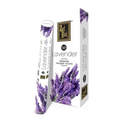 Zed Black Lavender Incense Sticks (Pack of 6) 