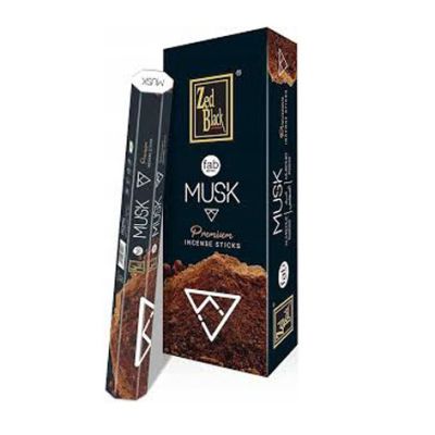 Zed Black Musk Incense Sticks (Pack of 6)