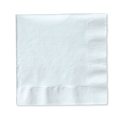 Napkins White 33cm 2ply - Pack of 100