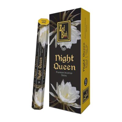 Zed Black Night Queen Incense Sticks (Pack of 6)