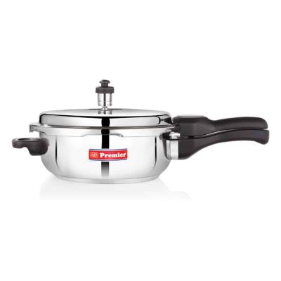 Premier Comfort Stainless Steel Small Pan Pressure Cooker 3.5L-liquid vol 2.5L