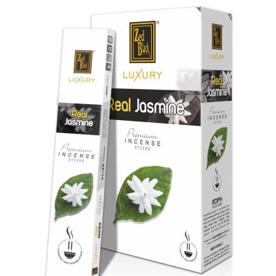 Zed Black Real Jasmine Incense Sticks (Pack Of 12)