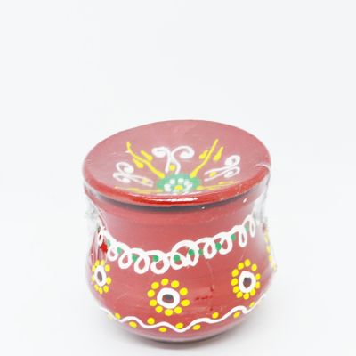 Clay Mataji Garbi - No-0 - Small -Red