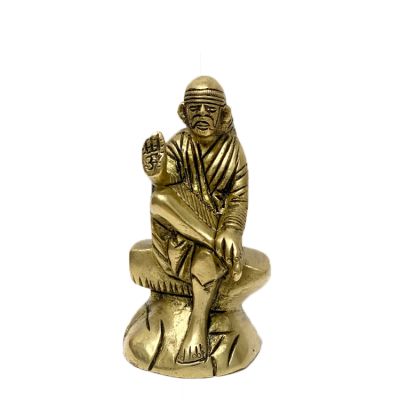 Brass Sai Baba Small 8cm