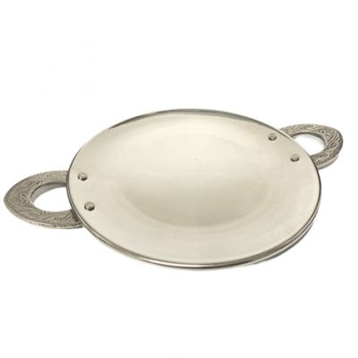 Hammered Stainless Steel Tawa 21cm No.2